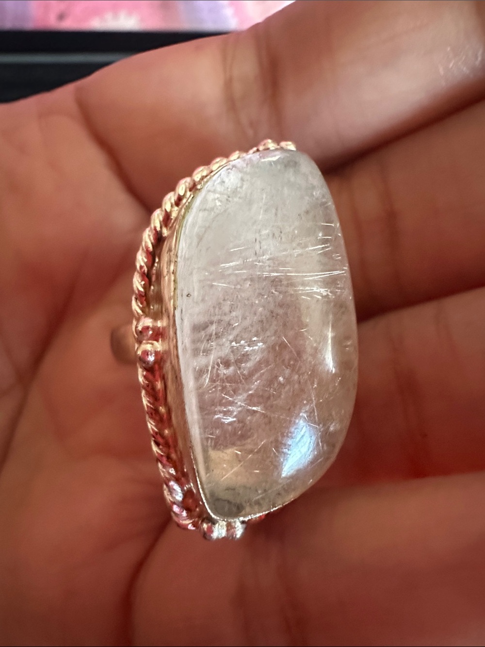 Quartz Crystal Ring
